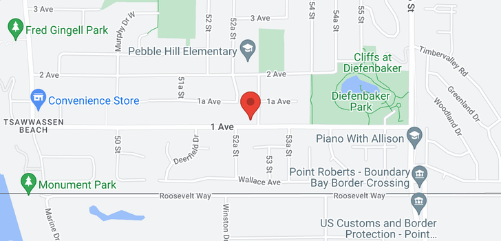 map of 5253 1 AVENUE